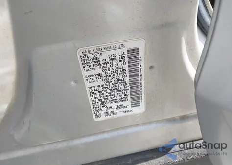 2011 Nissan Murano S from USA, damaged, VIN JN8AZ1MU7BW058687